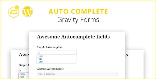 Gravity Forms Autocomplete (+address field)