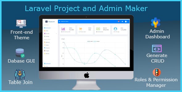 Laravel Project and Admin Maker