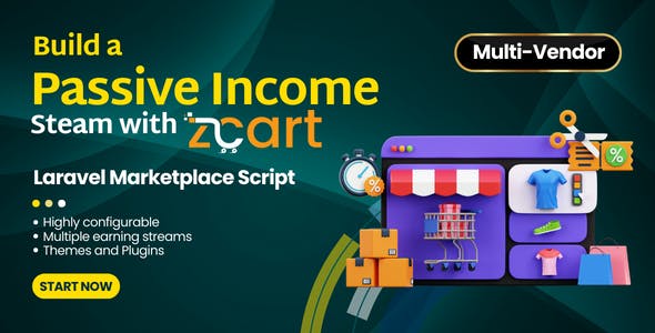 zCart Multi-Vendor eCommerce Marketplace