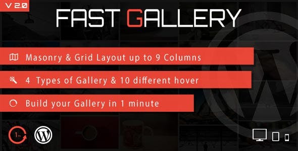 Fast Gallery - Premium Wordpress Plugin