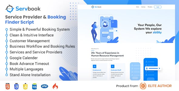 Servbook - Appointment Management System & Booking Software For Doctor, Spa & Saloon