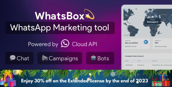 WhatsBox - The WhatsApp Marketing - Bulk Sender, Chat, Bots, SaaS