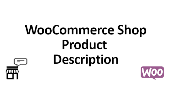 WooCommerce Shop Product Description